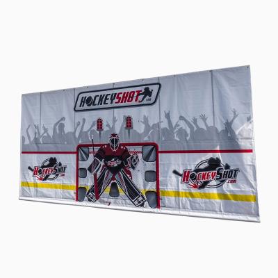 China Durable Custom Design Durable Hockey Shooting Target Training Aid Tarp Hockey Practice Tarp 7 Ft for sale