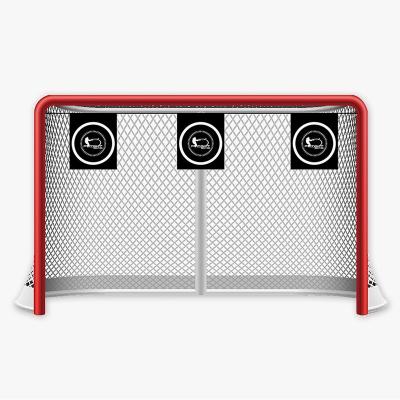 China Durable Custom Goal Target Maker Hockey Training Aid Durable Ice Hockey Shooting Target for sale