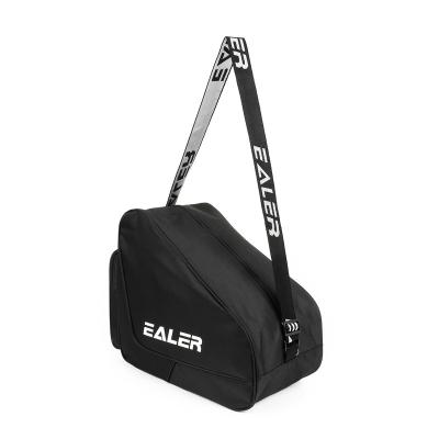 China Durable Custom Printed Logo Stripe Hockey Bag Ice Skate Bag Hockey Skate Bag for sale