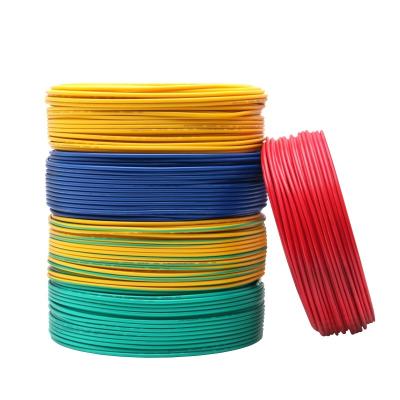 China Underground factory supply Guangdong wire and cable PVC insulation direct copper conductor 1mm to 6mm wire electrical wire for home for sale