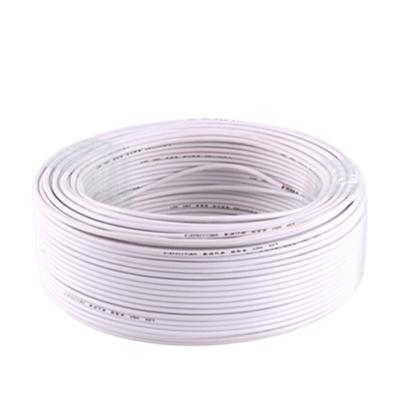 China 2*0.5 4*0.5 Wire 2*0.5 4*0.5 Oxygen-Free Copper HBV Square Oxygen-free Copper Cable Communication Telephone Core Indoor Telephone Cable for sale