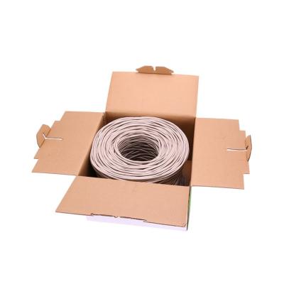 China PC High quality Wholesale price network cable cat6 network cable 1000ft cat6 network falat cable for sale