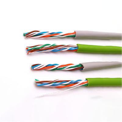 China Wholesale cat6 cable utp cat6 cables 23AWG pc factory network wear resistant cat6 cable for sale