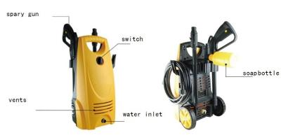 China SFA Unique Design Commercial Portable Pressure Washer , Mobile Pressure Washer For Home Use for sale