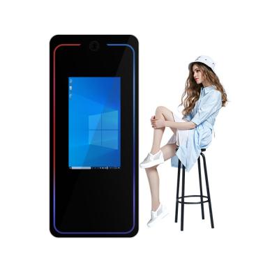 China new foldable Portable Mirror Selfie smart Touch magic mirror photo booth for sale