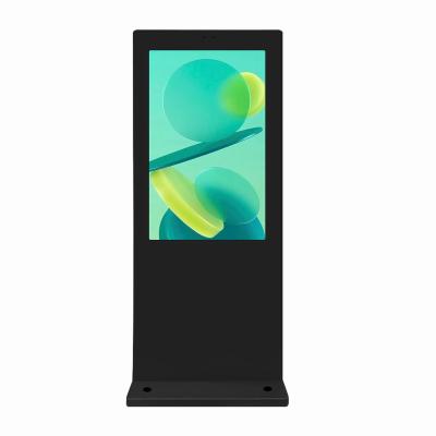 China Ultra Thin Floor Standing Advertising Kiosk 32/43/49/55/65 inch Digital Signage And Displays Custom Touch Screen Kiosk for sale