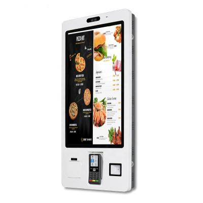 China 32inch order kiosk touch screen POS system self pay machine self service payment order kiosk for McDonald's/restaurant for sale