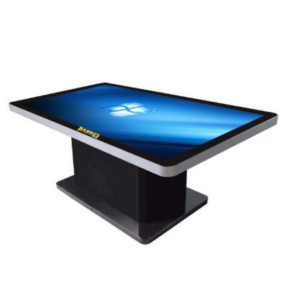 China restaurant desk PC LCD interactive multi touch Smart game coffee table for sale