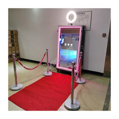 China 55inch Selfie Photobooth Machine Magic Photo Mirror Booth For Wedding for sale