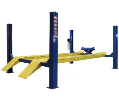 China 3.5T Low Ceiling Best 4 Post Car Parking Hydraulic Lift For 3500KG Garage for sale