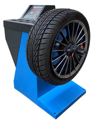 China Auto Tracking Tire Wheel Balancer for Sale Blue LIBA 70kg Full Automatic Smart Balancing Machine for sale