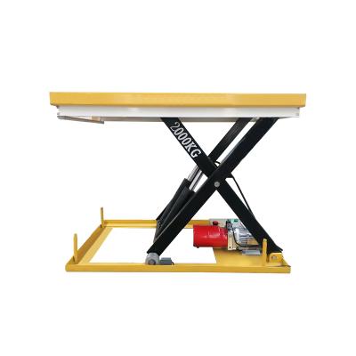 China Widely Lifting Hydraulic Electric Scissor Lift Table Lift Table Work Platform LIBA Portable Mini Platform Lifter for sale