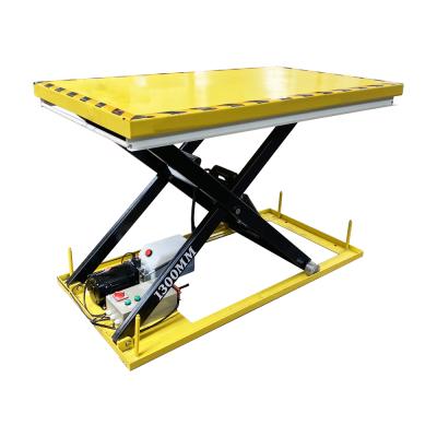 China Widely Electricity Customized Hydraulic Lift Table LIBA 2.0tons Scissor Lift Machine Lift Tables With Low Profile for sale