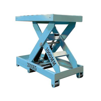 China Hydraulic Hotels 2000KG Goods Lifting Platform for sale