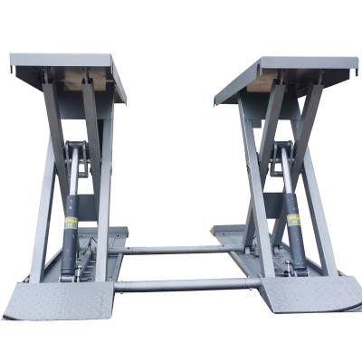 China vehicle lift 5 ton low profile 5t portable portable automotive hydraulic good price for sale