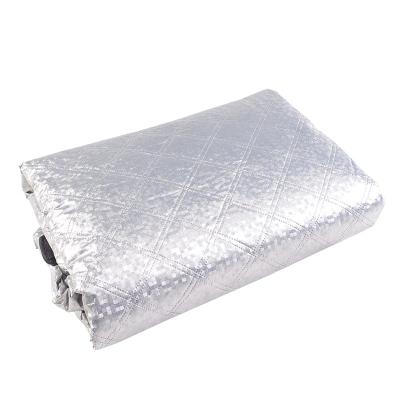 China Front Snow Mat Wholesale Car Snow Cover Car Half Windshield Comfortable Soft Antifreeze Cover Thickened Snow Block Half Cover for sale