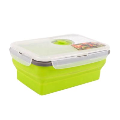 China Food Grade Microwaveable Microwavable Portable Silicone Collapsible Bowl for sale