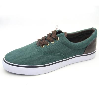 China Classic Fashion Cotton Fabric / Canvas / Rubber Mens Uppers Low Top Lace Up Sneaker Comfort Casual Shoes for sale