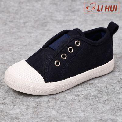 China Cheap rubber cotton/canvas fabric unisex shoes/hot sale rubber new arrival for kids for sale