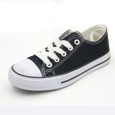 China School Kids Rubber Cheap Wholesale Cotton Fabric / Canvas / Canvas Shoes Kids Shoes for sale