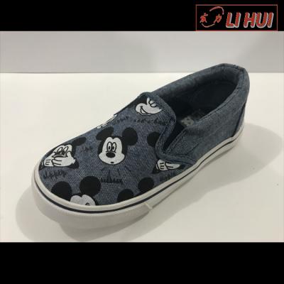 China High Quality Soft Bottom Cotton/Canvas Cloth Kids Shoes/New Arrival Canvas Rubber Unisex Hot Selling for sale