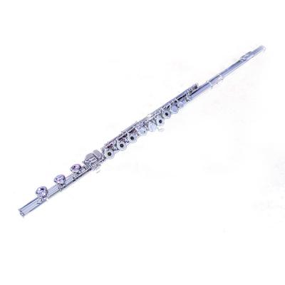 China Silver Plated High Performance Hot Selling Nickel Plated Groove Pan Flute Music Instrument for sale