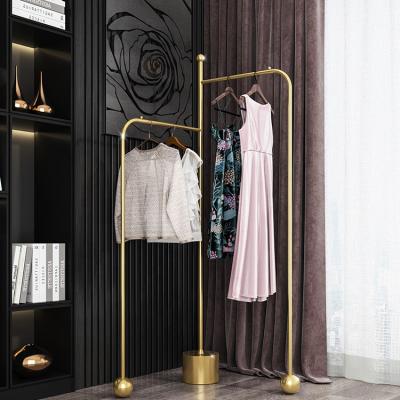 China Top Quality Convertible Widely Used Home Bedroom Metal Modern Multifunctional Coat Rack for sale