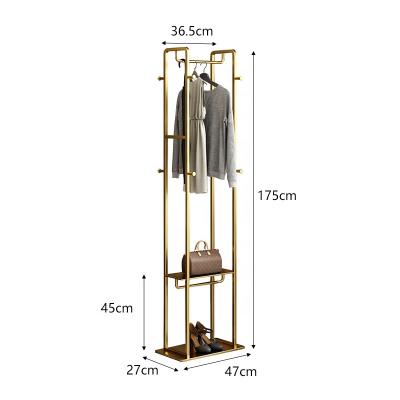 China Factory Directly Wholesale Convertible Luxury Hotel Coat Rack Single Home Decoration Large for sale