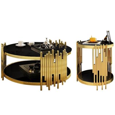 China Modern Metal Round Bar Table Legs (Height) Adjustable Nordic Modern Antique Luxury Marble Round Coffee Table Marble Top Dining Table And Chair Set for sale