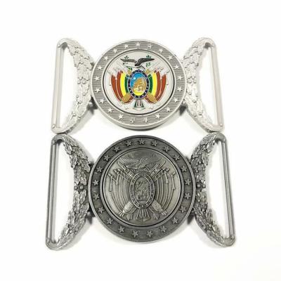 China Custom Military Belt Buckle Name Belt Buckles Metal Buckles for Men and Women for sale