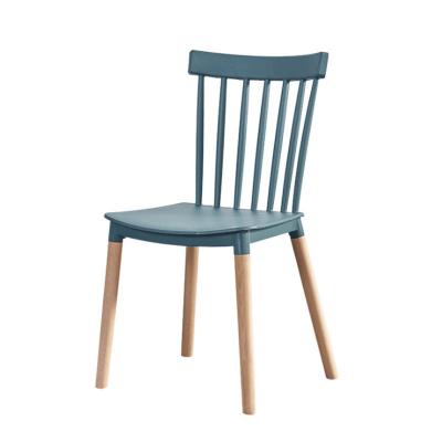 China Hot sale unique design convertible pp modern good quality cheap plastic windsor chair for sale