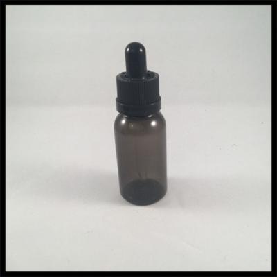 China Black Glass Dropper Bottle 30ml Plastic Bottle With Childproof Cap And Glass Sharp Tube Dropper for sale