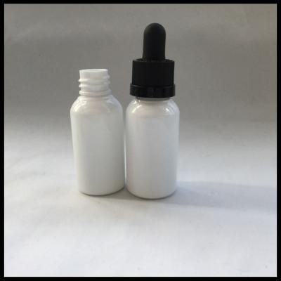 China White 30ml Plastic E Liquid Bottles With Childproof Tamper Cap And Long Thin Tip Dropper Bottle for sale