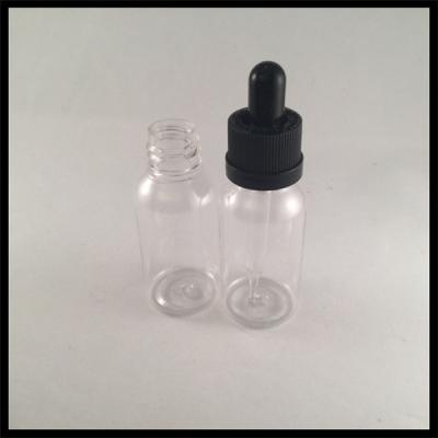 China 30ml PET Glass Dropper Bottle E Liquid Bottle With Childproof Cap And Glass Sharp Tube Dropper for sale