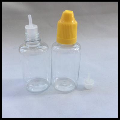 China 30ml Plastic E Liquid Bottle With Childproof Bottle Cap And Needle Tips Dropper For E Cigarette for sale