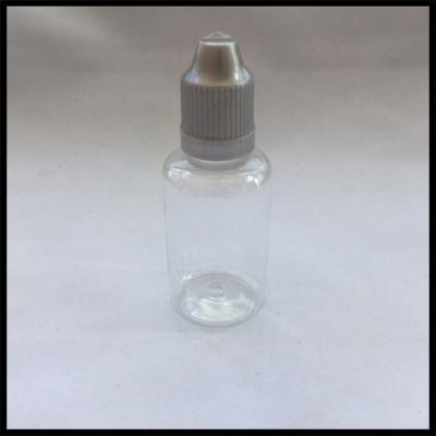 China 30ml PET Dropper Bottle For E Liquid With Needle Tips Bottle And Childproof Cap Ejuice Bottle for sale