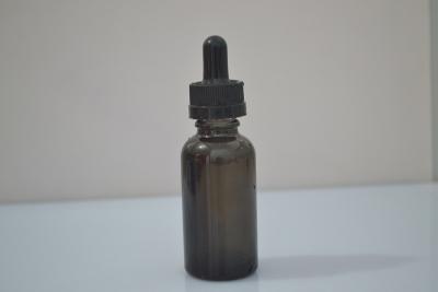 China Black Glass Dropper Bottle 30ml With Childproof Cap And Glass Pipette Bottle For Essential Oil for sale