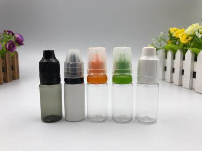 China 10ml Black Plastic Bottle Ejuice Bottle With Childproof Tamper Cap And Needle Tips Dropper Bottle for sale