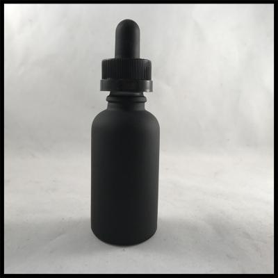 China 30ml Frosted Glass Bottles For Vape E Juice Liquid With Childproof  Tamper Cap And Glass Dropper Pipette Bottles for sale