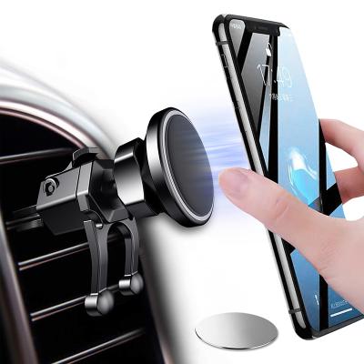 China RTS Smartphone Magnetic Car Air Vent Car Mount Mobile Phone Holder Magnetic Car for sale