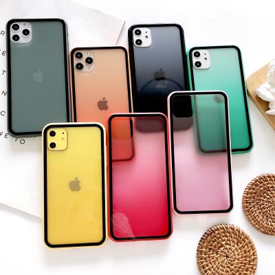 China 100% Eco-friendly Phone Case For iPhone 11 Pro Max Tempered Glass Case Cover Mobile Phone Case Cover For iPhone XR XS MAX Case for sale