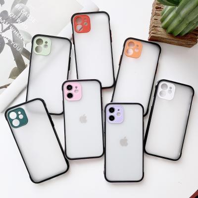 China 100% ColorfulSoft TPU Eco-friendly Protective Anti-drop Camera Protective Case Mobile Phone Accessories Cases For iPhone 11 12 PRO MAX Phone Back Cover for sale