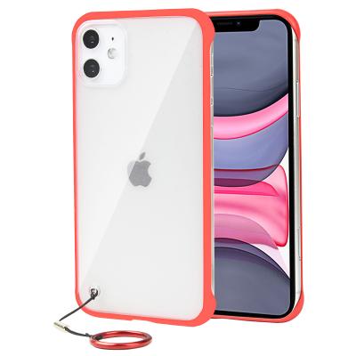 China 100% Eco-friendly Shockproof Hard PC Phone Accessories Phone Cases Cell Phones Bag Pouch Case Covers For iPhone 11 pro max X XR 7 8 plus with Ring Holder for sale