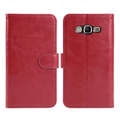 China 2018 Factory Direct Wholesale Free Sample Flip Leather Phone Wallet Case Cover For Samsung Galaxy J2 Prime for sale