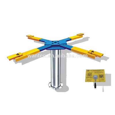 China One post in floor car lift/in floor car lift /Pneumatic-hydraulic single post car lift in ground 3.5T 3000kg for sale