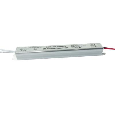 China LED Strip Ultra Slim Power Supply 12V/24V 24W Transformer  For LED Driver OEM Original Factory for sale