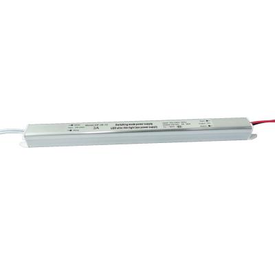 China LED Strip Ultra Slim Lighting Box Power Supply 36W LED Lighting Driver 12V/24V Switching Power Supply for sale