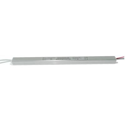 China Ultra Slim Single Output Led Driver For LED Lighting Light Box 72W 12V/24V Indoor Driver 328*18*17 for sale