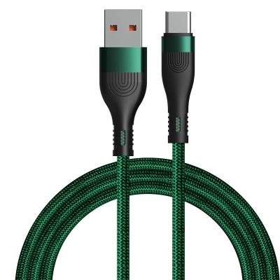 China Charging + Data Re-sending Data Cable 6A 66w Fast Charging Ai Phone Huawei Type-C Lightning Charging QC3.0 Phone Charging Cable for sale