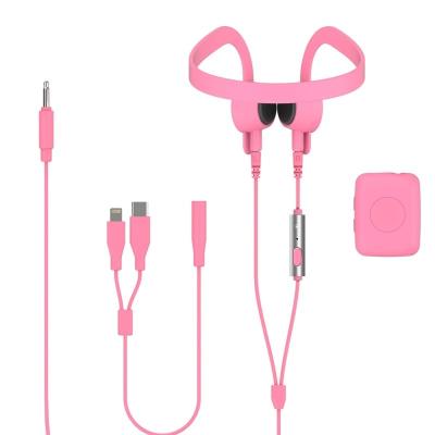 China High Quality Osteo Conductivity BT5.0 8G Bone Conduction Earphones With Function Box For Kids for sale